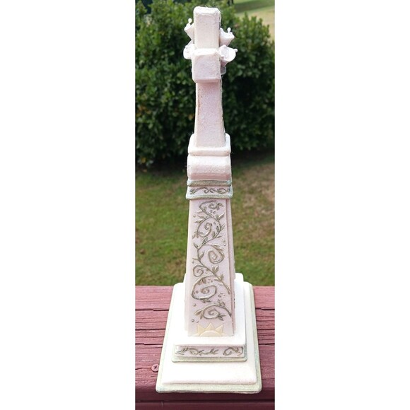 VTG Enesco Foundations Cross Night Light Apostles Creed Prayer Strength Healing - Picture 6 of 7